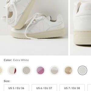 Veja V-90 White Sneakers
